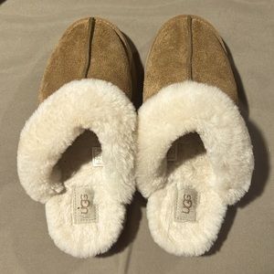 Uggs Slippers Fur Platform